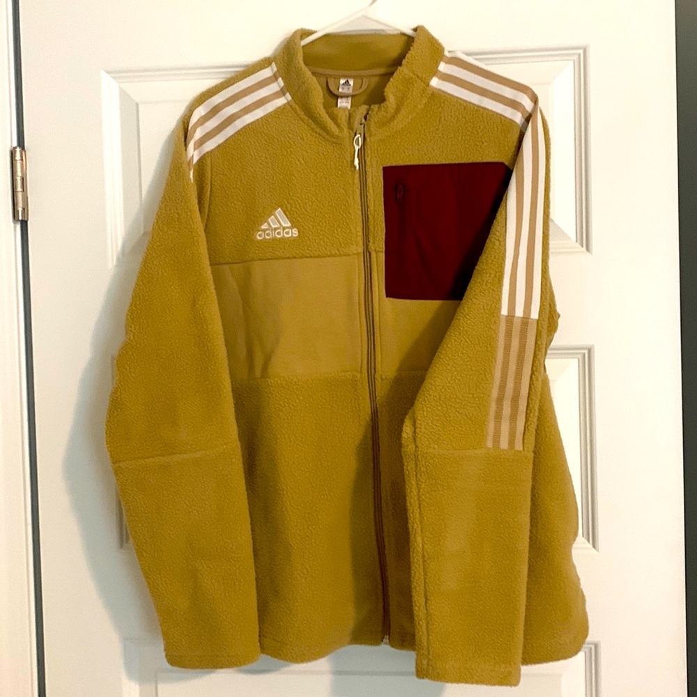 Mens Adidas Full Zip Fleece